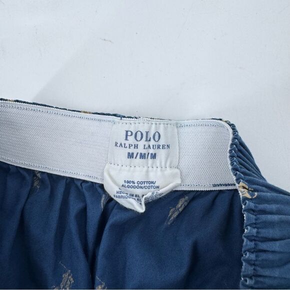 Polo by Ralph Lauren Blue Athletic Shorts with Elastic Waistband - Picture 4 of 6
